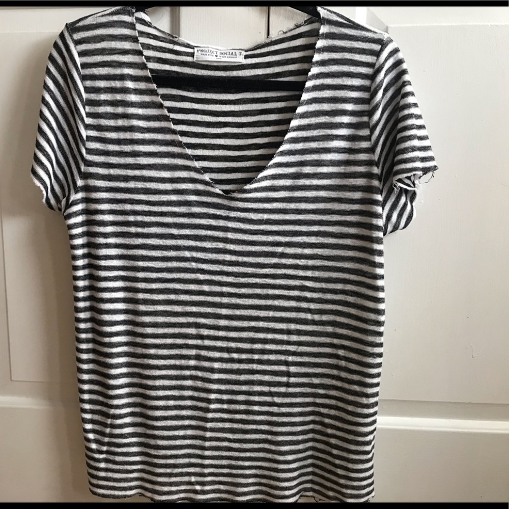 Project Social Striped Tee